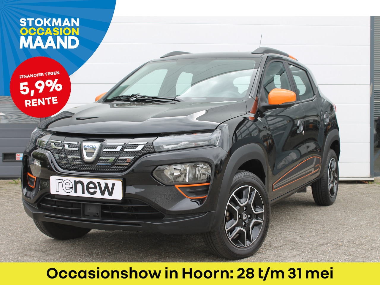 Dacia Spring - Comfort Plus 27 kWh met snellader | CCS lader | Camera achter | - AutoWereld.nl