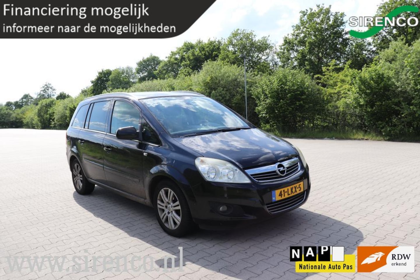 Opel Zafira - 1.8 Cosmo | deels leder | 7 zitter | lichte zijschade | inruilkoopje | - AutoWereld.nl