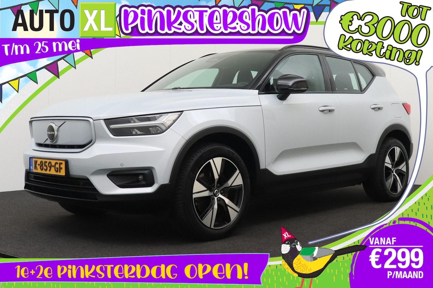 Volvo XC40 - Recharge P8 78 kWh AWD R-Design Elek.Trekhaak 19'LMV Alcantara/Leer - AutoWereld.nl