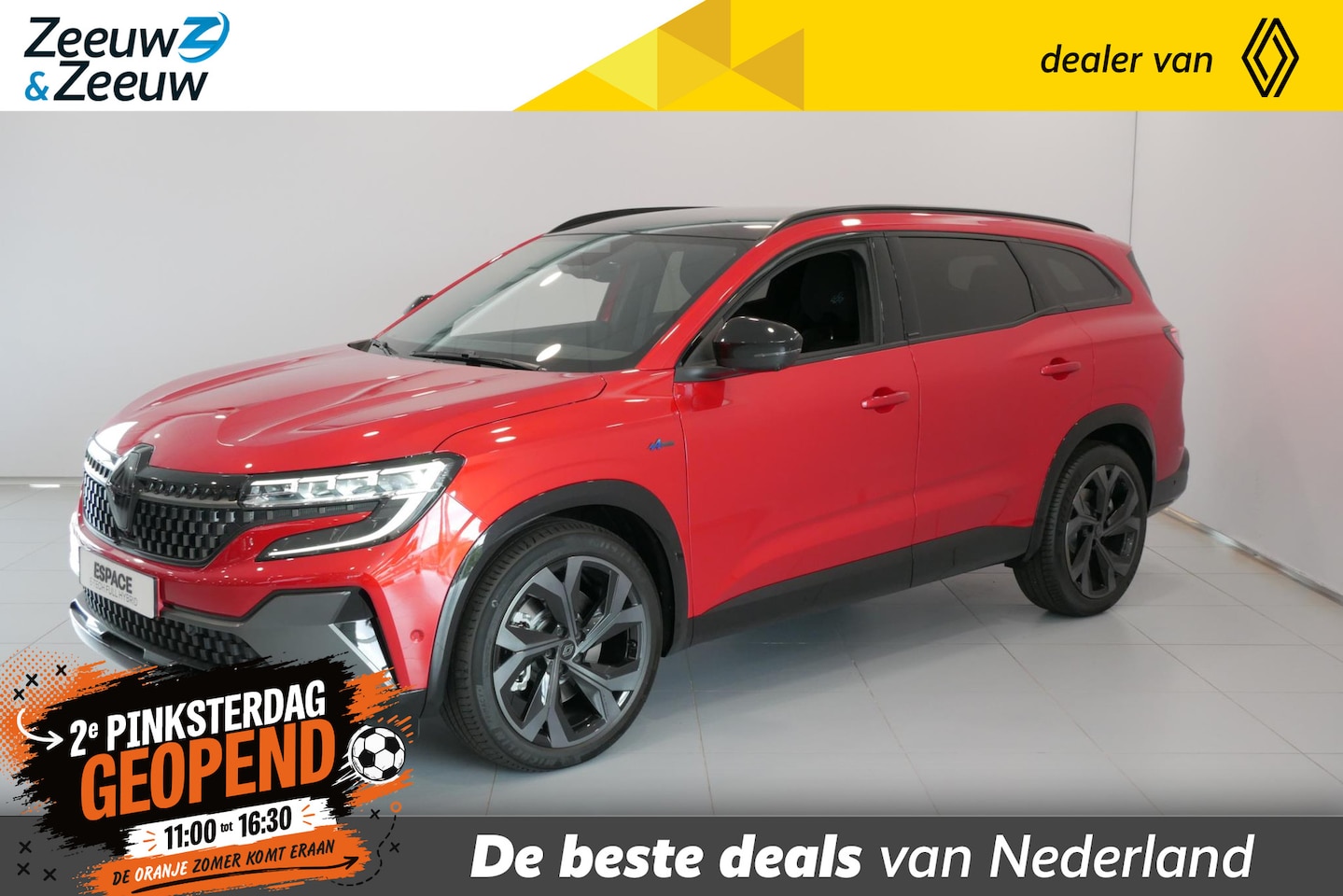 Renault Espace - E-Tech full hybrid 200 esprit Alpine 7p. Renault Espace E-Tech Hybrid 200 esprit Alpine 7p - AutoWereld.nl