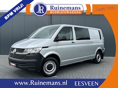 Volkswagen Transporter - 2.0 TDI 150 PK DSG AUTOMAAT HIGLINE / * 19.778 KM * / DUBBELE CABINE / ADAPTIVE CRUISE / T