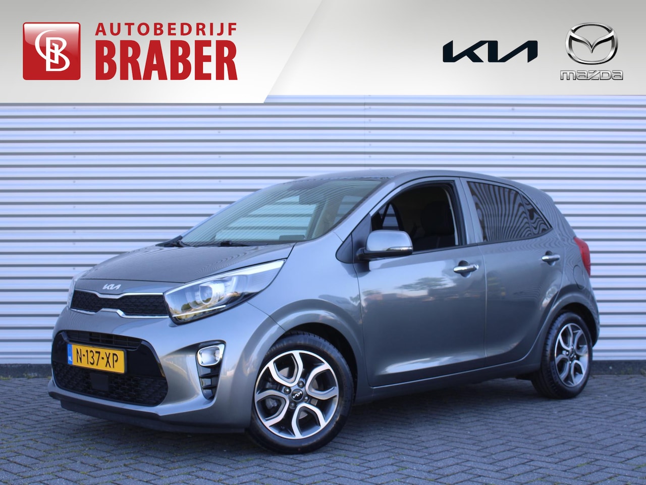 Kia Picanto - 1.0 DPi DynamicPlusLine | Camera | 15" LM | Clima | Cruise | Navi | Keyless | Apple Carpla - AutoWereld.nl