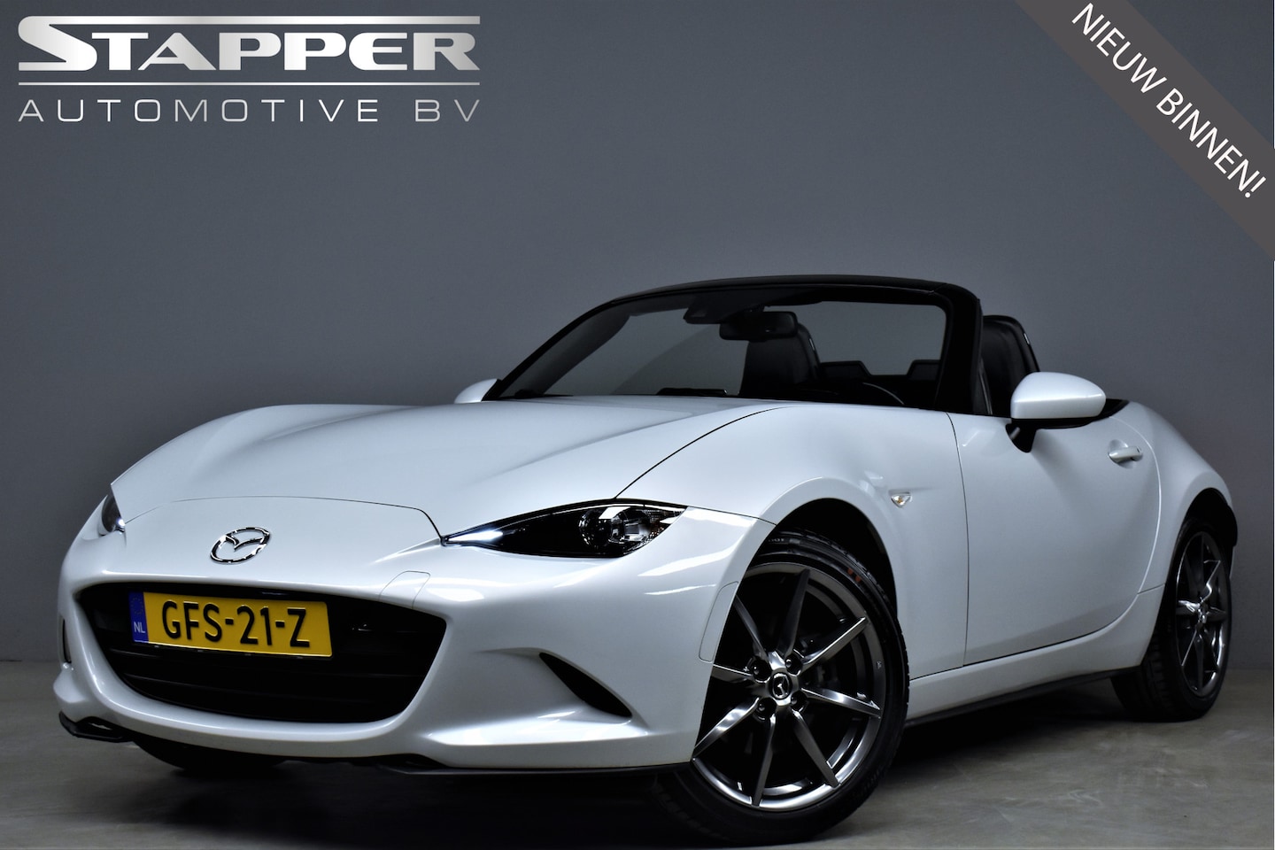 Mazda MX-5 - 2.0 161pk SkyActiv-G 160 GT-M Bose/Led/Leer/Keyless/Climate/Stoelverw./Cruise/Lmv17" - AutoWereld.nl