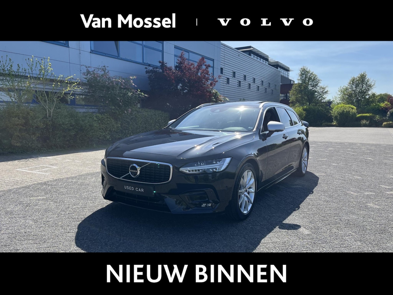 Volvo V90 - T5 R-Design | 360 Graden Camera | Trekhaak | Carbon Interieurlijsten | Panoramadak | - AutoWereld.nl