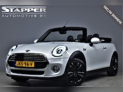 MINI Cabrio - 1.5 136pk Cooper Chili Carplay/Navi/Led/H.Leer/Climate/Stoelverw./Lmv17"