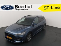 Ford Focus Wagon - ST-Line EcoBoost Hybrid 125pk | All-Seasons | 100% Dealer onderhouden | LED | Clima | Crui