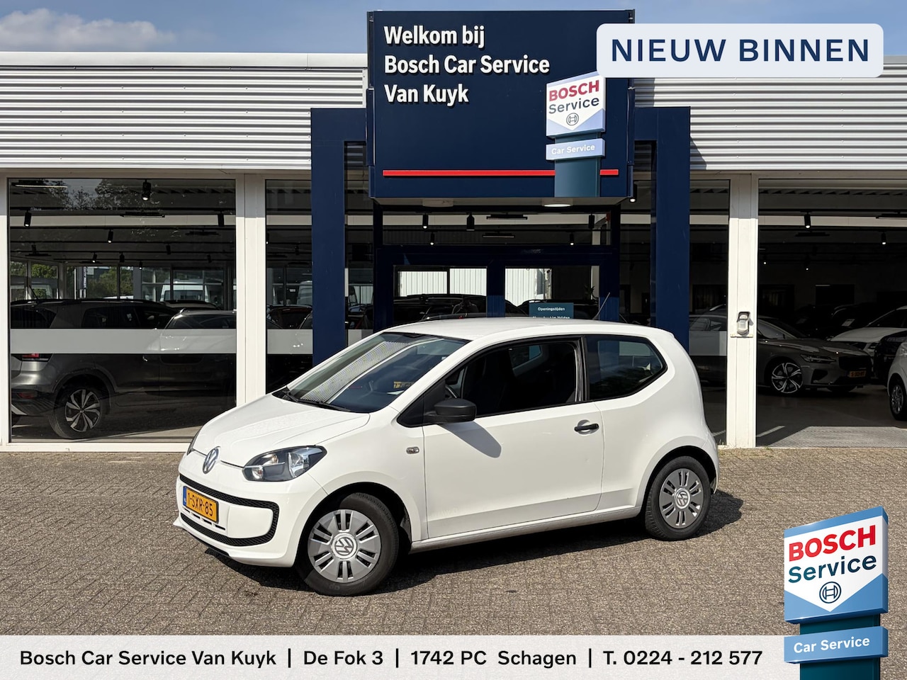Volkswagen Up! - 1.0 easy up! BlueMotion / NL-Auto / Cruise-Control / Airco / Radio / ENZ. - AutoWereld.nl