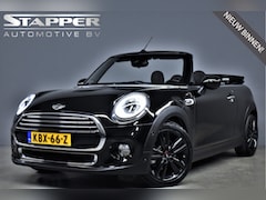 MINI Cabrio - 1.5 Cooper 136pk Automaat Pepper Serious Business H.Kardon/Navi/Climate/H.Leer/Stoelverw./