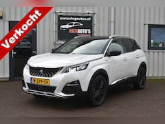 Peugeot 3008 - 1.6 T 181PK Automaat GT Line. focal audio, 360gr Camera, Keyless, Navi, LED, DAB, Virtual