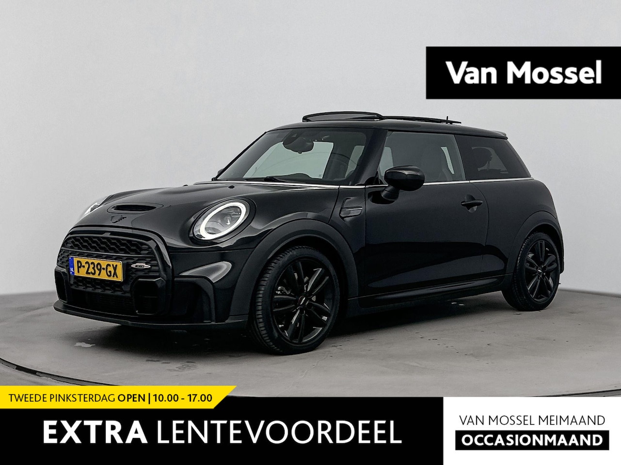 MINI Cooper S - Mini 2.0 Rockingham GT Edition | PANORAMADAK | CAMERA | JOHN COOPER WORKS | BLACKPACK | - AutoWereld.nl