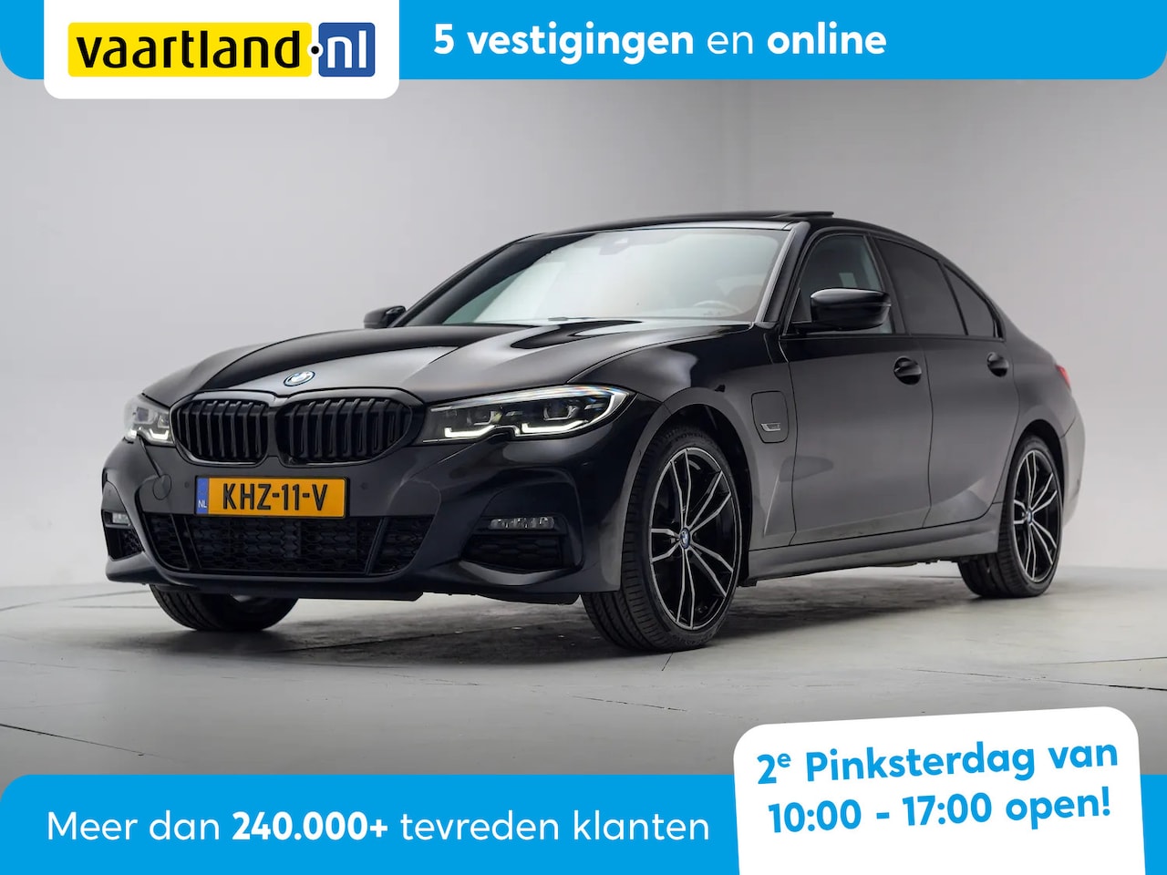 BMW 3-serie - 320e M Sport High Executive [ Panoramadak Apple / Android cruise Stoelverwarming Leder ] - AutoWereld.nl