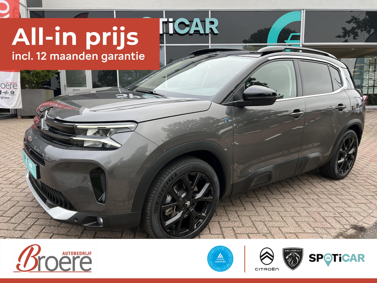 Citroën C5 Aircross - 1.6 Plug-in Hybrid 180 Max Panoramadak - AutoWereld.nl