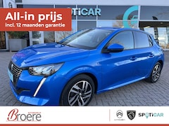 Peugeot 208 - 1.2 Turbo 100 pk Blue Lease Allure EAT-8 Automaat Achteruitrijcamera, nieuwe distributie