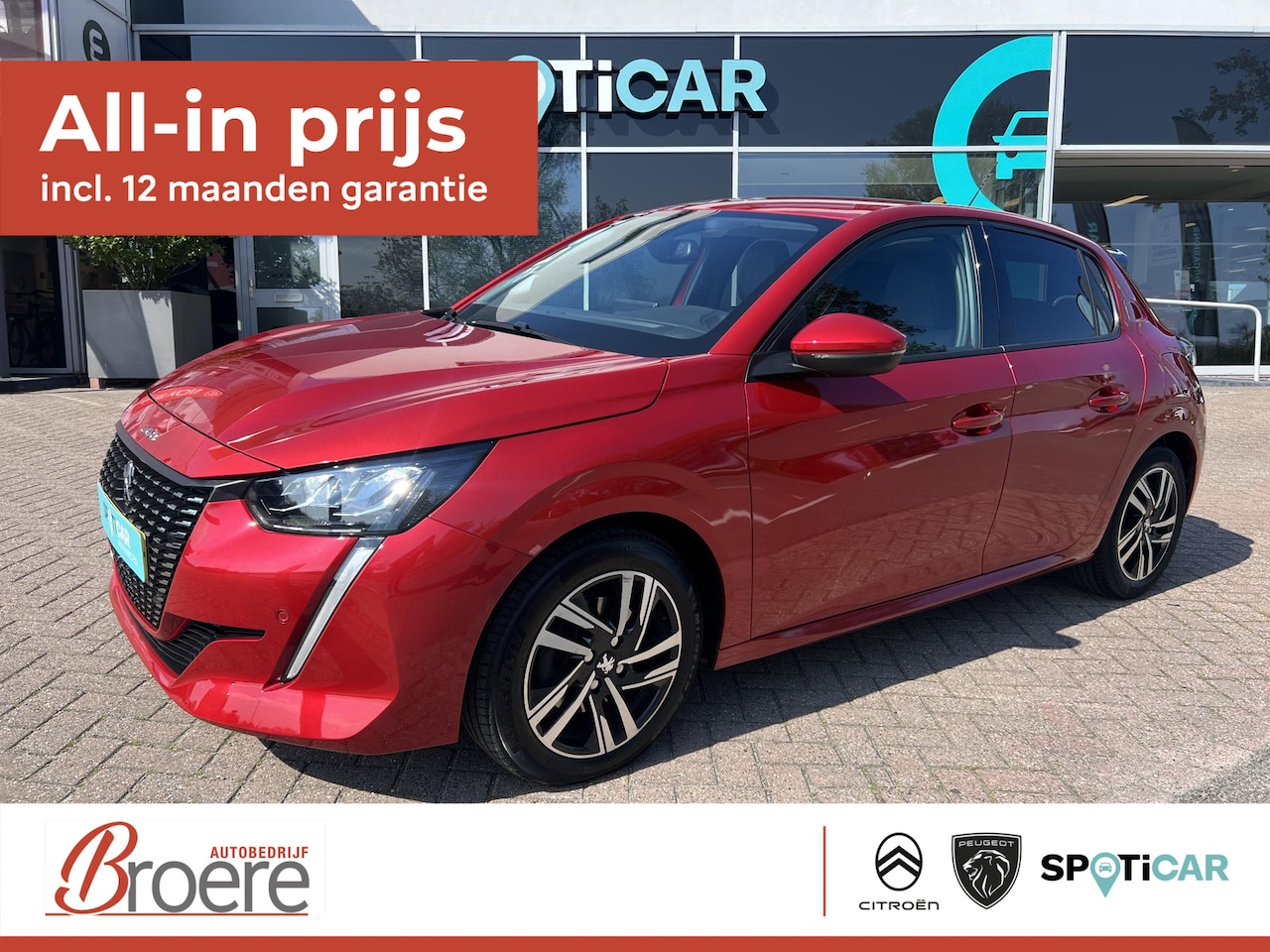 Peugeot 208 - 1.2 Turbo 100 pk Allure EAT-8 Automaat Camera, parkeersensoren voor en achter - AutoWereld.nl