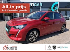 Peugeot 208 - 1.2 Turbo 100 pk Allure EAT-8 Automaat Camera, parkeersensoren voor en achter