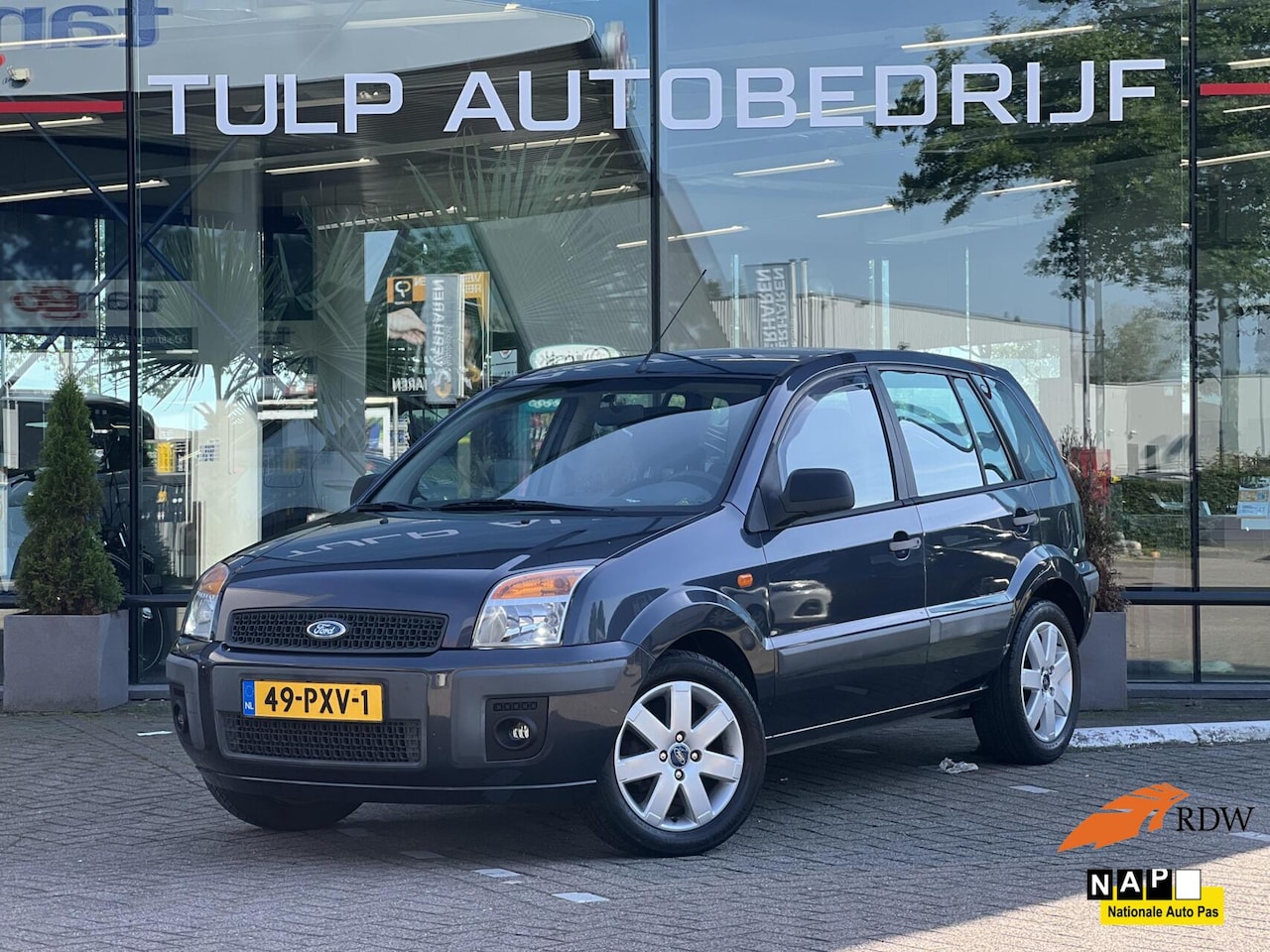 Ford Fusion - 1.4-16V Comfort Airco Trekhaak Mooie staat NAP - AutoWereld.nl