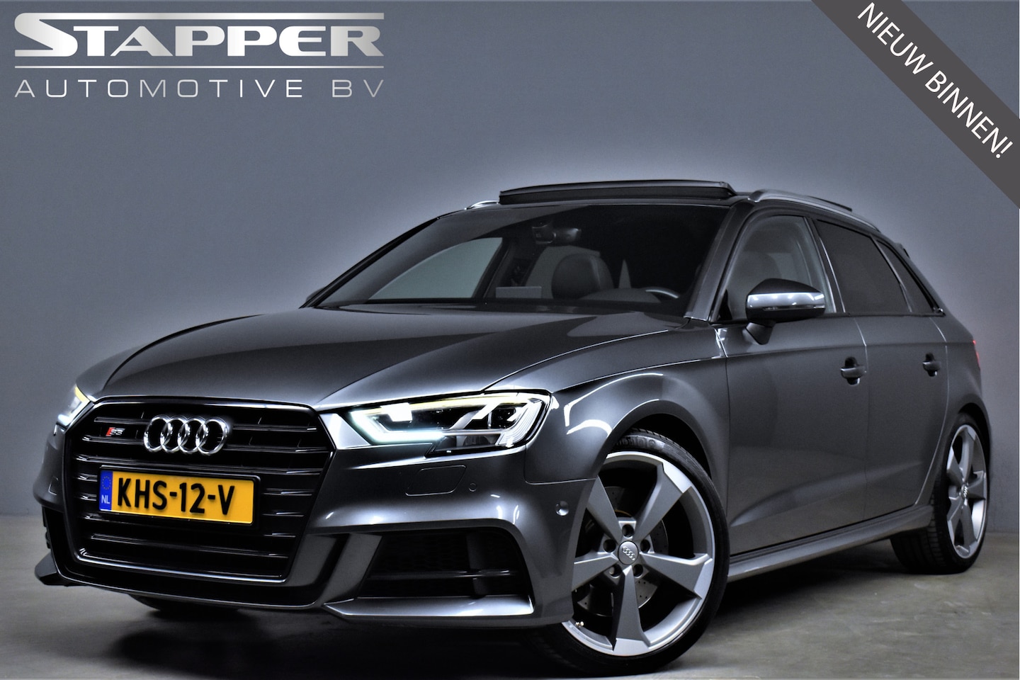 Audi A3 Sportback - S3 2.0 TFSI 310pk Automaat Quattro Pano/Virtual/B&O/Camera/Alcantara/Leer/Stoelverw./Lmv19 - AutoWereld.nl