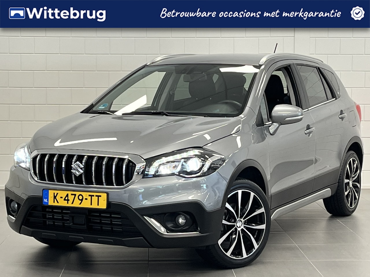 Suzuki S-Cross - 1.4 Boosterjet Select Smart Hybrid LEDER | NAVIGATIE | LICHTMETALEN VELGEN | STOERE AUTO M - AutoWereld.nl