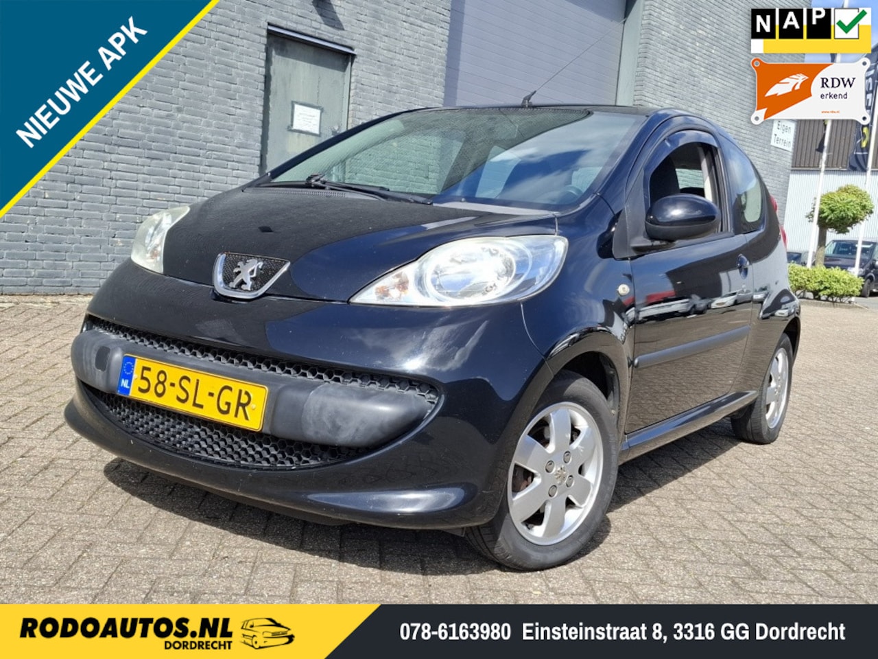 Peugeot 107 - 1.0-12V XS 3D Elektr. Pakket APK 07-2027 ✅ - AutoWereld.nl