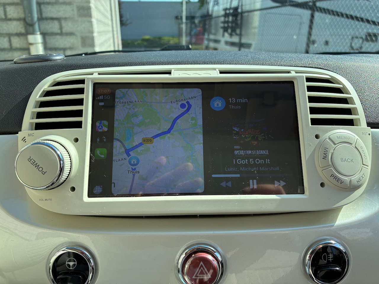 Fiat 500 - 1.2 Lounge Automaat Carplay Nieuwe Distributie!