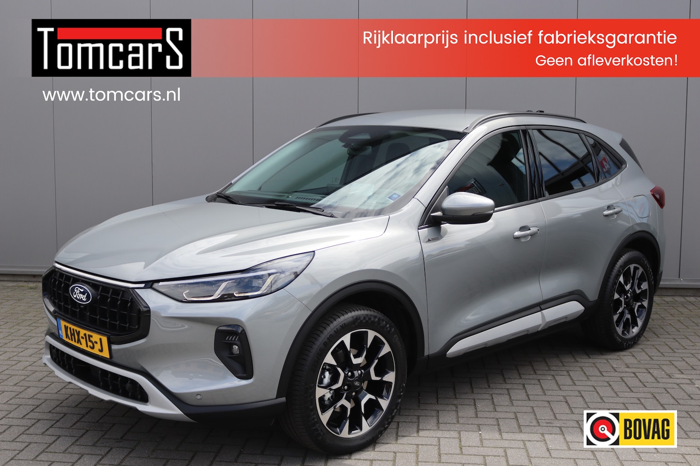 Ford Kuga - 2.5 FHEV 190PK Hybrid Active X Geen-stekker/Camera/Navigatie/Parkeerhulp - AutoWereld.nl