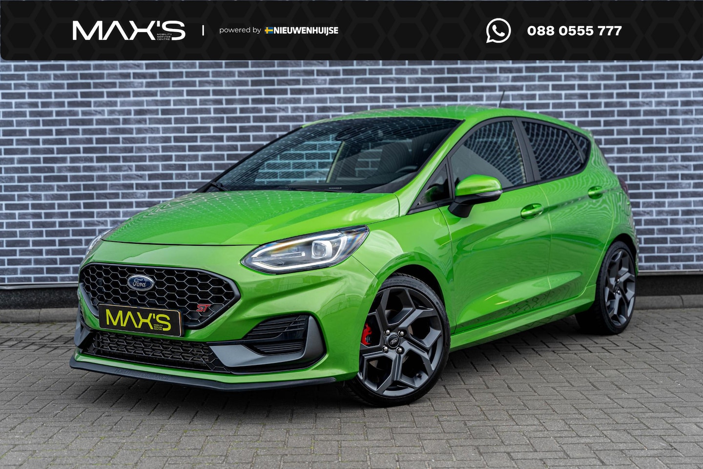 Ford Fiesta - 1.5 EcoBoost ST-3 | 5-Deurs | Achteruitrijcamera | Parkeersensoren | Navigatie | Apple Car - AutoWereld.nl