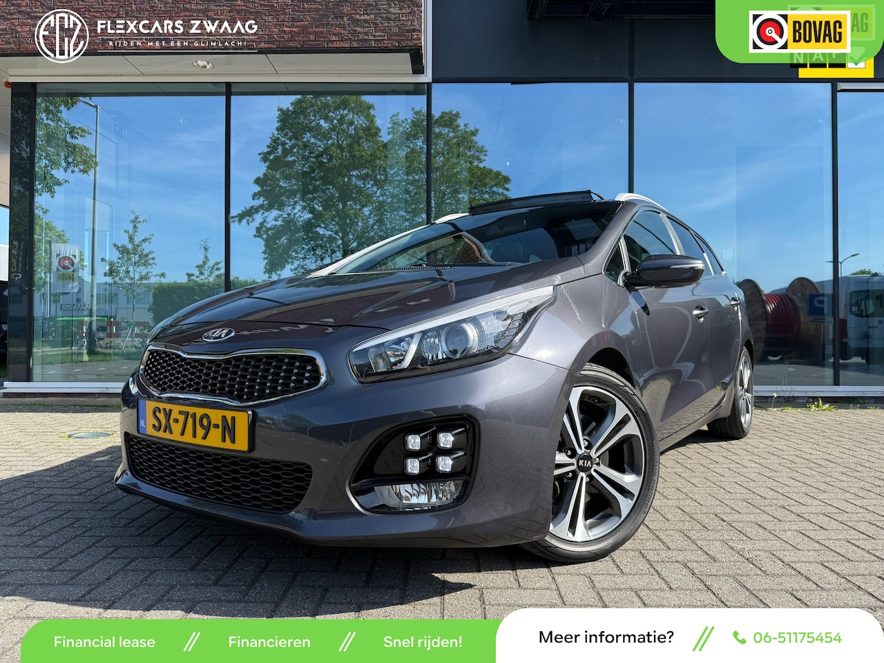 Kia Cee'd Sportswagon - 1.0 T-GDi GT-Line Edition - Pano/Schuifdak - Navi - Winterpakket - Org.NL - AutoWereld.nl