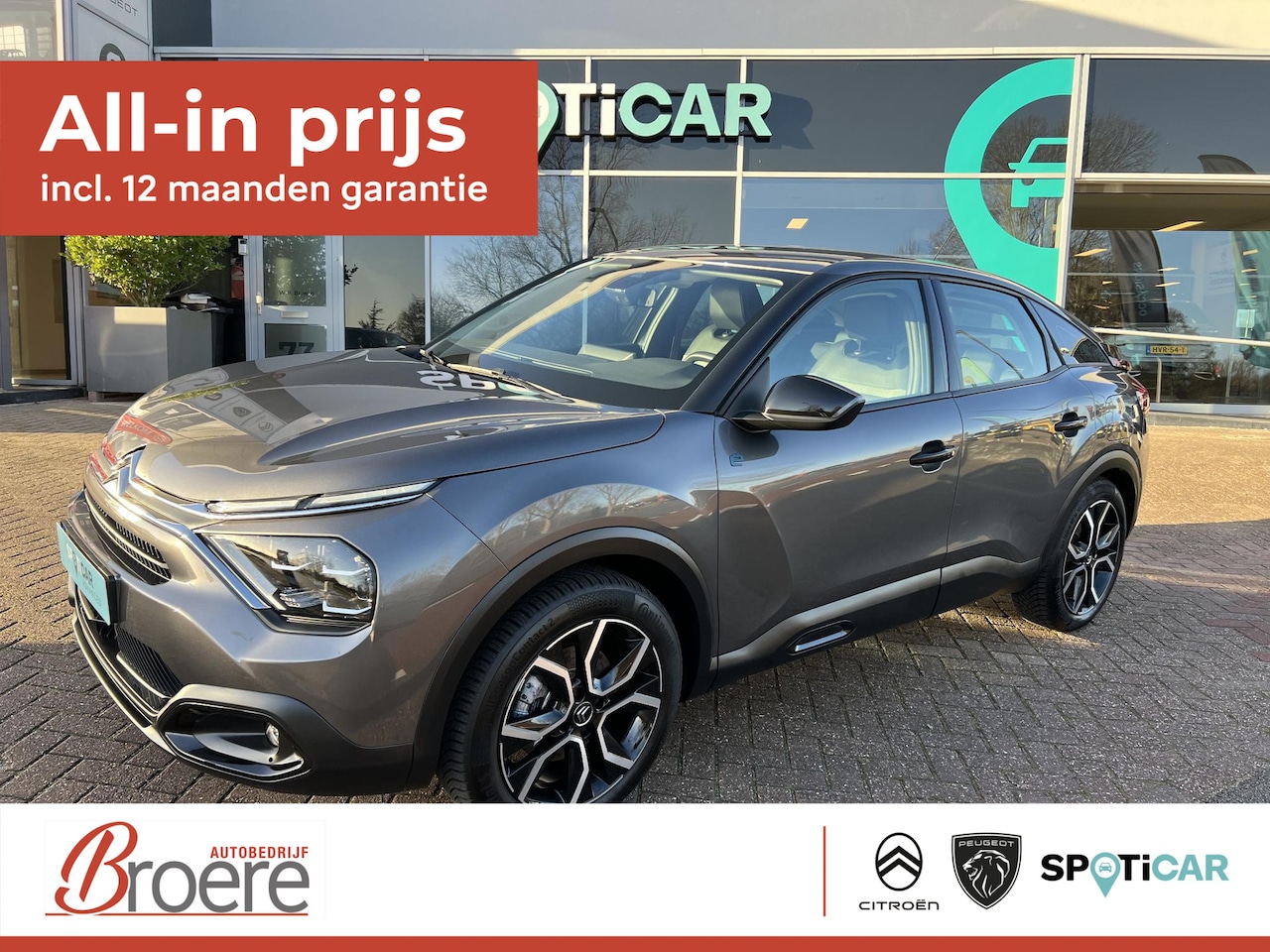 Citroën Ë-C4 - Feel 50 kWh 136 pk Range tot 320 km Achteruitrijcamera - AutoWereld.nl