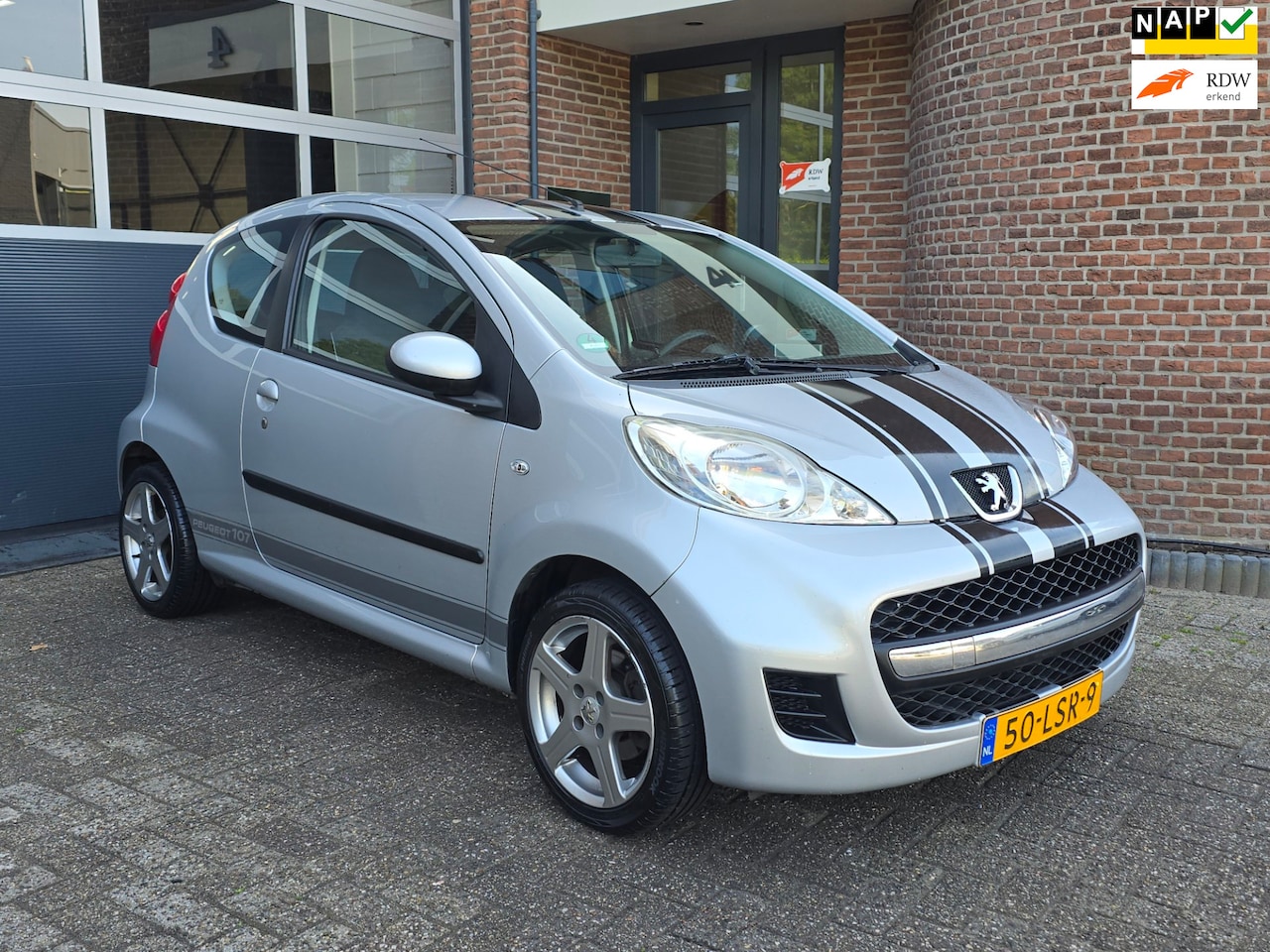 Peugeot 107 - 1.0-12V XS Airco |Nap |Apk Nieuw |Aygo - AutoWereld.nl