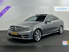 Mercedes-Benz C-klasse Coupé - 180 Ambition|Pano|Leer|Trekhaak|Cruise|NAP|