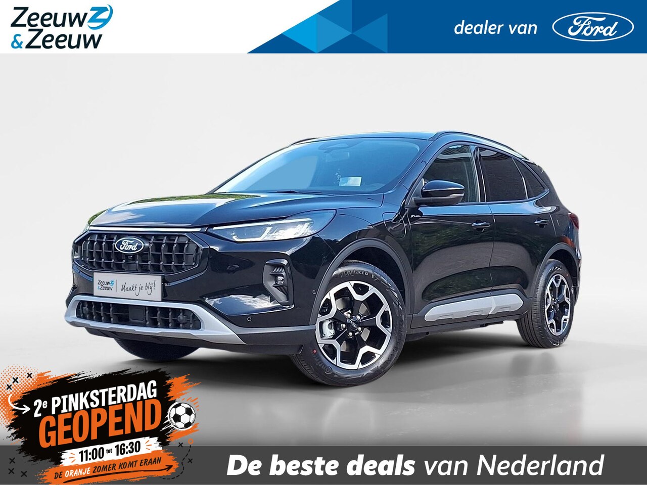 Ford Kuga - 2.5 PHEV Active X | Winterpack | Matrix Ledkoplampen | El. Trekhaak | 18" Lichtmetaal | 36 - AutoWereld.nl