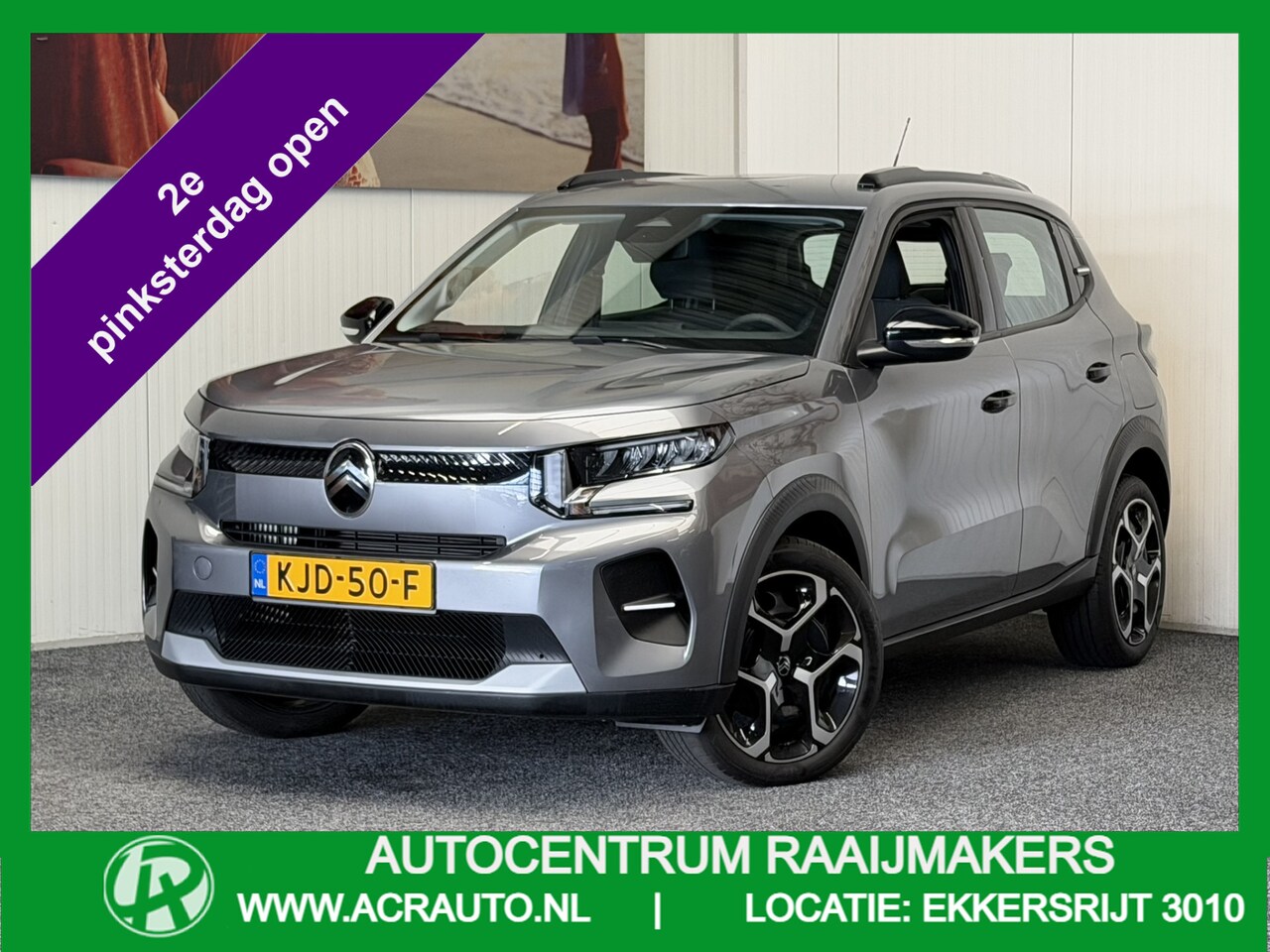 Citroën C3 - 1.2 TURBO PLUS 100PK NIEUW MODEL 2025 50 STUKS OP VOORRAAD !!! NAVIGATIE VIA APPLE CARPLAY - AutoWereld.nl