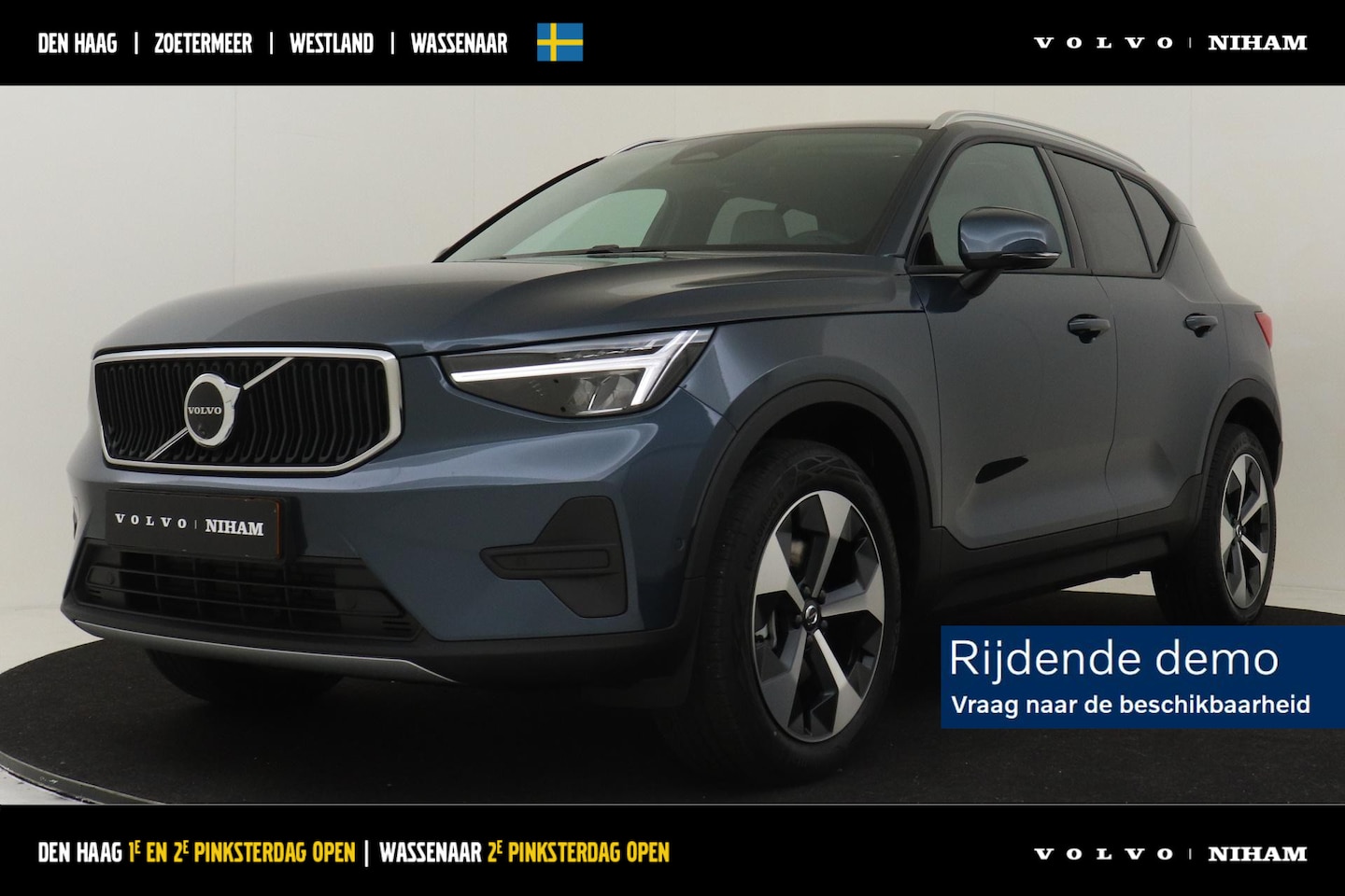 Volvo XC40 - B3 (M-HYBRID) BUSINESS EDITION -HARMAN/KARDON|360°CAM|ADAP.CRUISE|PRIVACY.GLAS|KEYLESS|19" - AutoWereld.nl