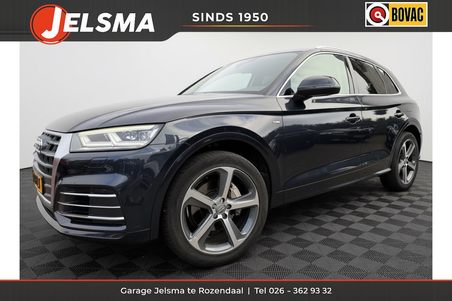 Audi Q5 - 2.0 TFSI quattro Sport 2.0 TFSi 252pk Quattro Sport, Pano | Luchtvering | Virtual - AutoWereld.nl