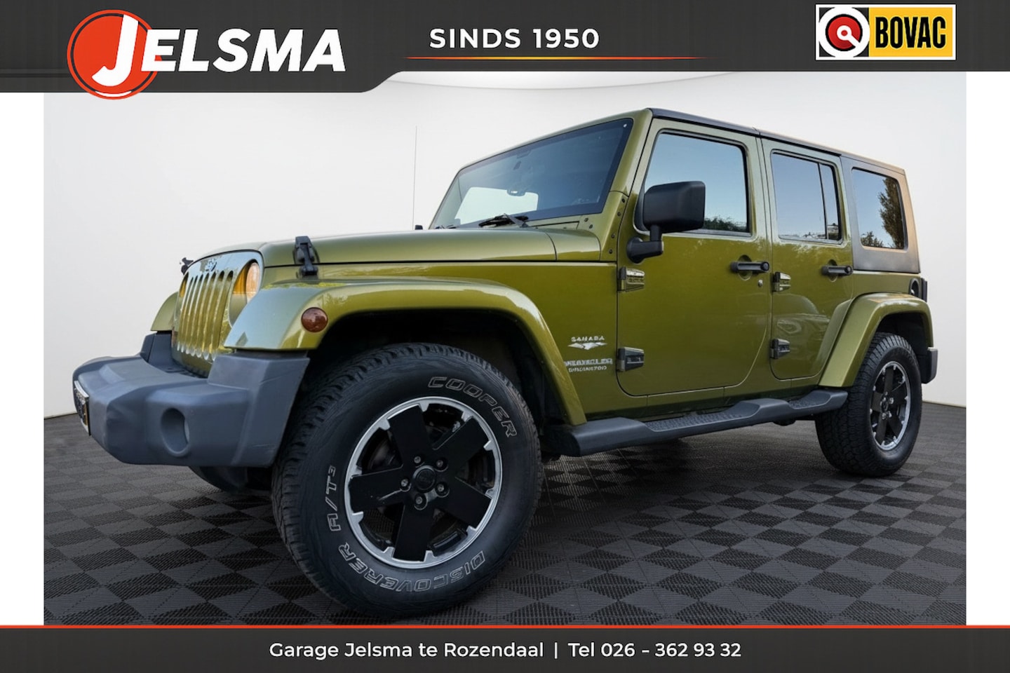 Jeep Wrangler Unlimited - 3.8 Sahara 6cil. aut. 4WD, Incl. softtop | Unieke auto! - AutoWereld.nl