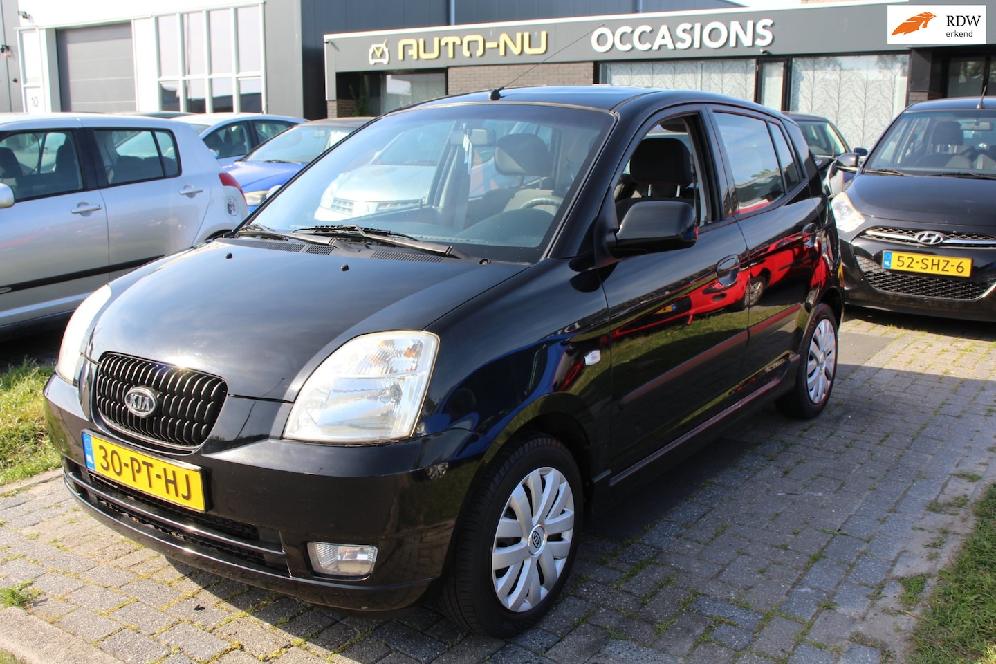 Kia Picanto - 1.0 LXE X-tra 5-Deurs 99.000km!! Elec. ramen CPV Zwart NAP APK - AutoWereld.nl
