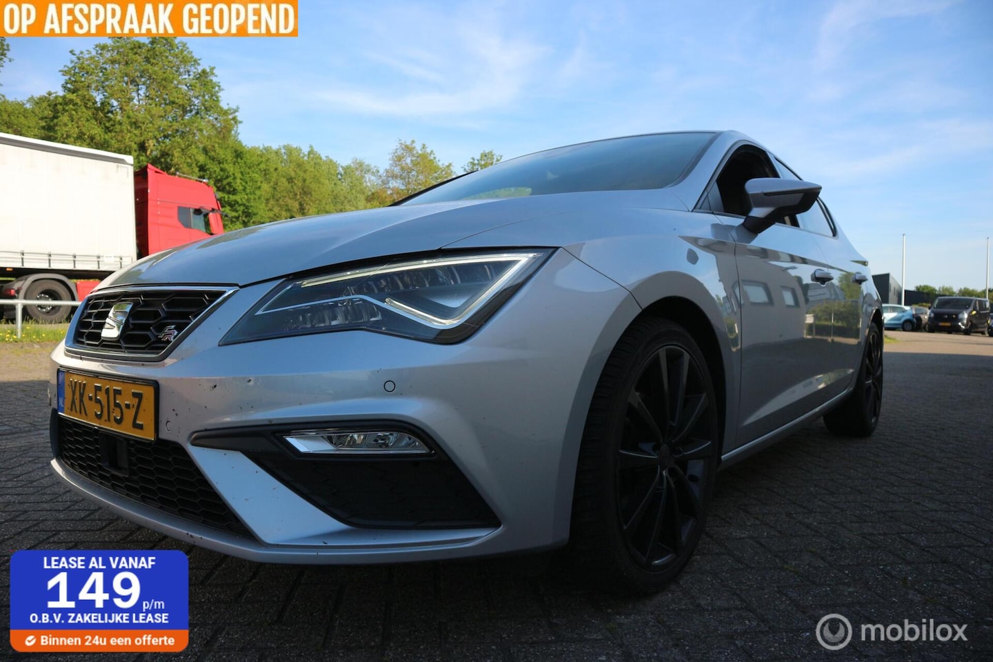 SEAT Leon - 1.5 TSI FR LED-KOPLAMPEN/ECC/NAVIGATIE/2X-PDC/NAP - AutoWereld.nl