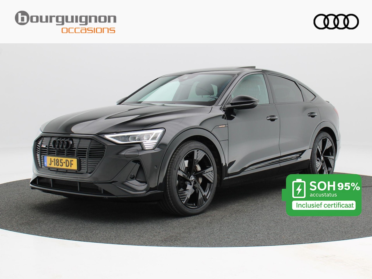 Audi e-tron Sportback - 50 quattro S-Line 71 kWh 313 Pk | Panorama dak | Cruise Control | Stoelverwarming | Camera - AutoWereld.nl