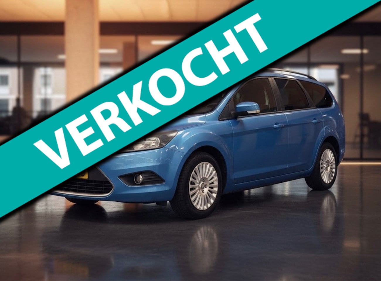 Ford Focus Wagon - 1.6 Titanium-1 jaar apk-airco-elek ramen-Distributieriem is vervangen-nette auto - AutoWereld.nl