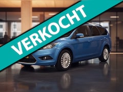 Ford Focus Wagon - 1.6 Titanium-1 jaar apk-airco-elek ramen-Distributieriem is vervangen-nette auto