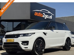 Land Rover Range Rover Sport - 3.0 SDV6 AUT8 AUTOBIOGRAPHY DYNAMIC 306PK PANODAK DESIGNO-LEDER NAVI CAMERA LUCHTVERING LE