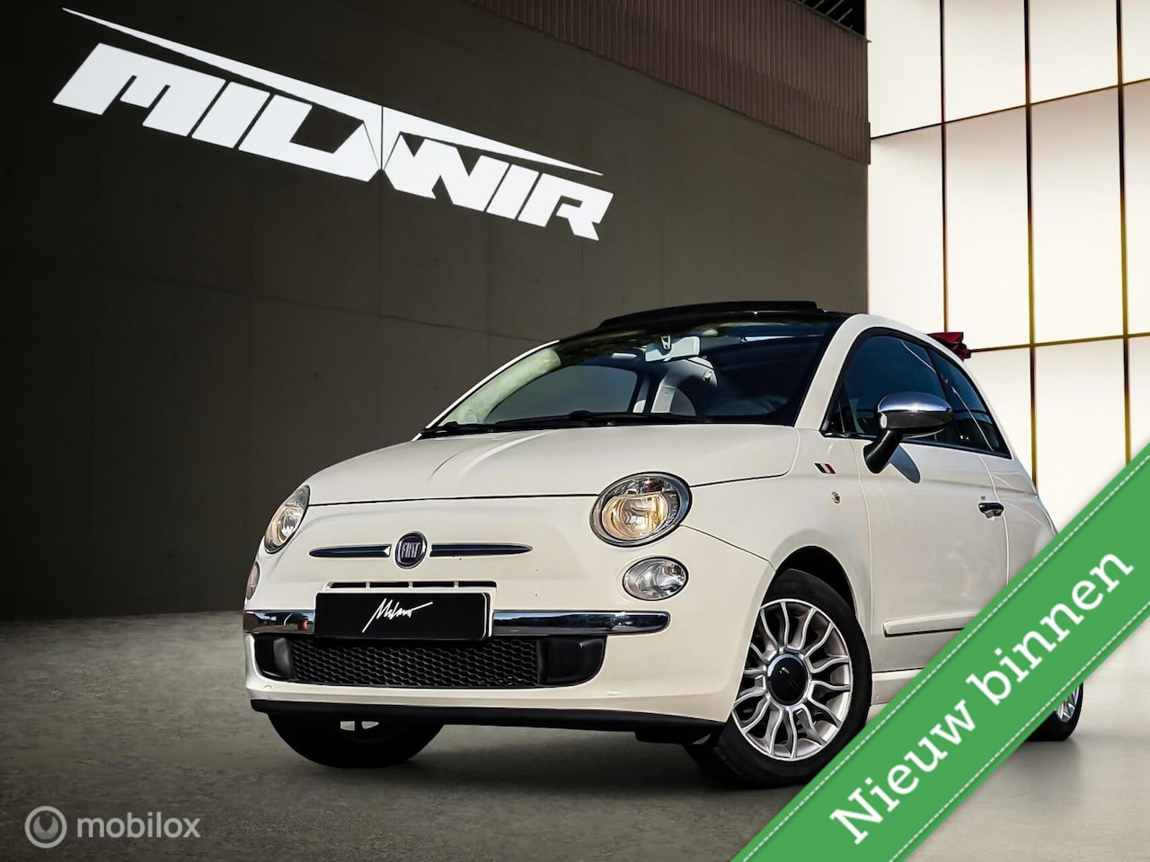 Fiat 500 C - 1.2 Lounge Cabrio | Leder - AutoWereld.nl