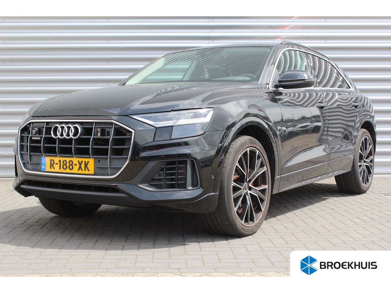 Audi Q8 - 55 TFSIe 381PK QUATTRO PRO LINE ADVANCED AUTOMAAT / NAVI / LEDER / CLIMA / FULL-LED / PDC - AutoWereld.nl