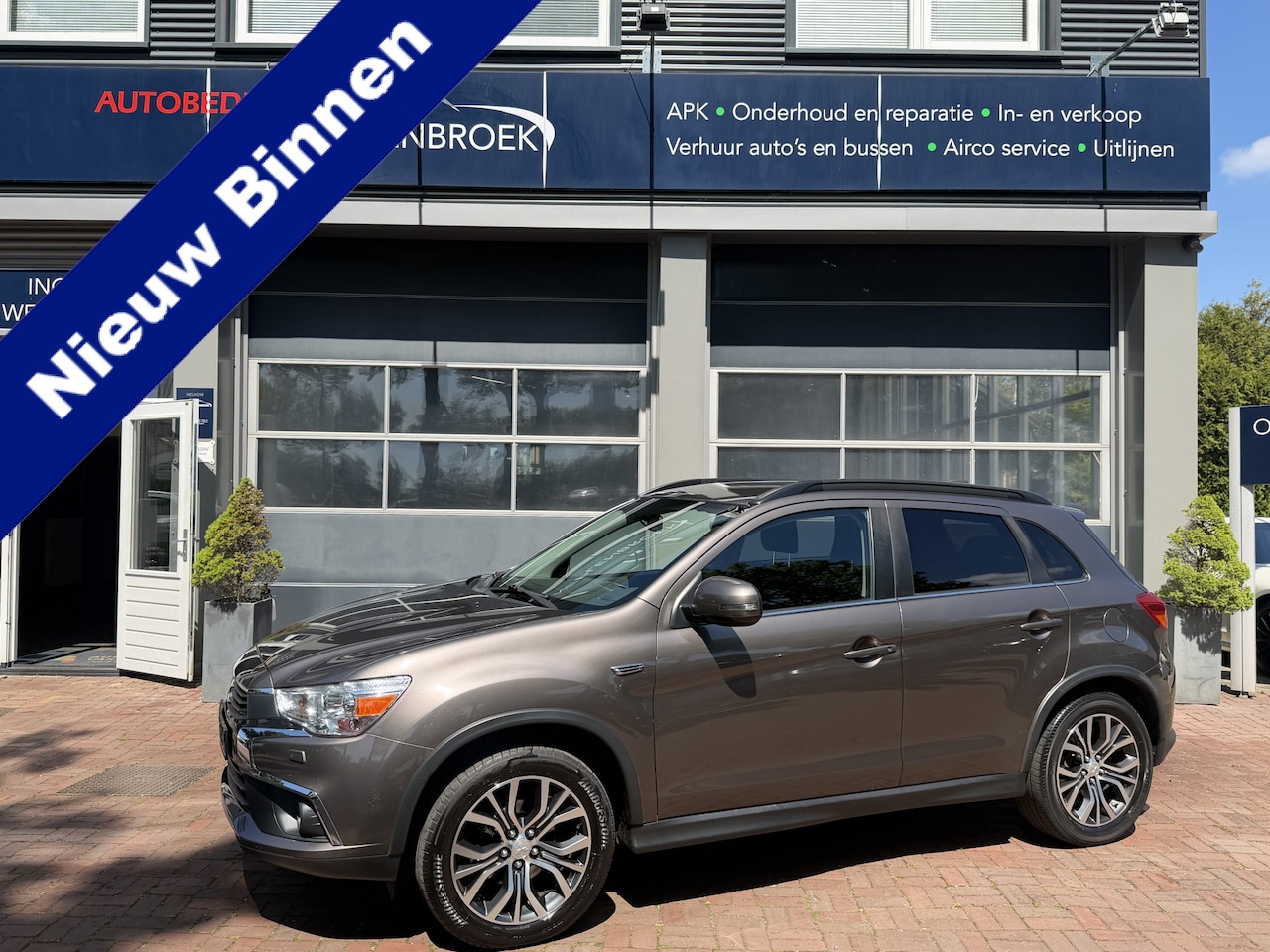 Mitsubishi ASX - 1.6 Cleartec Connect Pro Bj 2017 Hoge Zit Airci,trekhaak,clima,Cruise - AutoWereld.nl