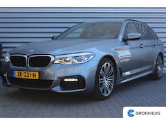 BMW 5-serie Touring - 520i 184PK HIGH EXECUTIVE M-SPORT AUTOMAAT / NAVI / LEDER / LASER-LED / CLIMA / PDC / 19"