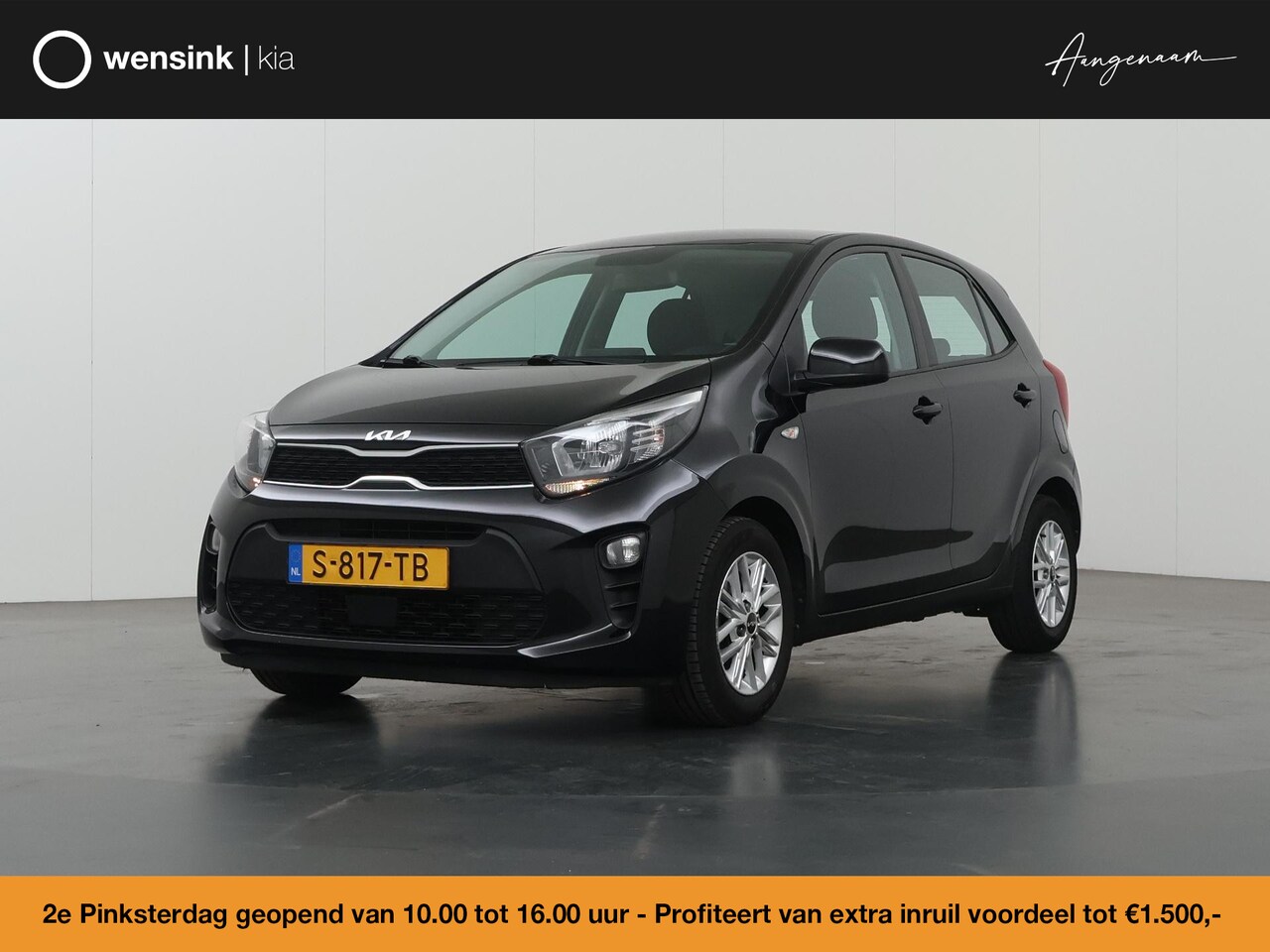 Kia Picanto - 1.0 DPi DynamicLine | Navigatie | Parkeercamera | Airco | Carplay | - AutoWereld.nl