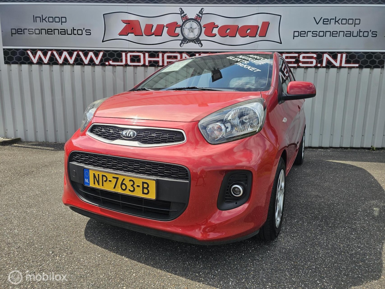 Kia Picanto - 1.0 CVVT EconomyPlusLine I Camera I Navi I Elektr.-pakket I NAP! - AutoWereld.nl