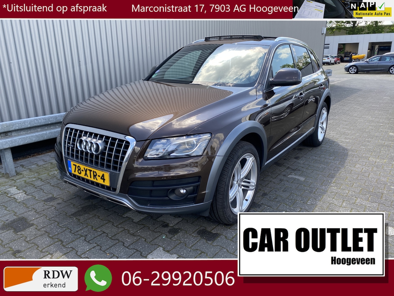 Audi Q5 - 2.0 TFSI quattro Pro Line AUTOMAAT, Clima, Stoelvw, Pano, Navi, CC, PDC & Cam, LM, nw. APK - AutoWereld.nl