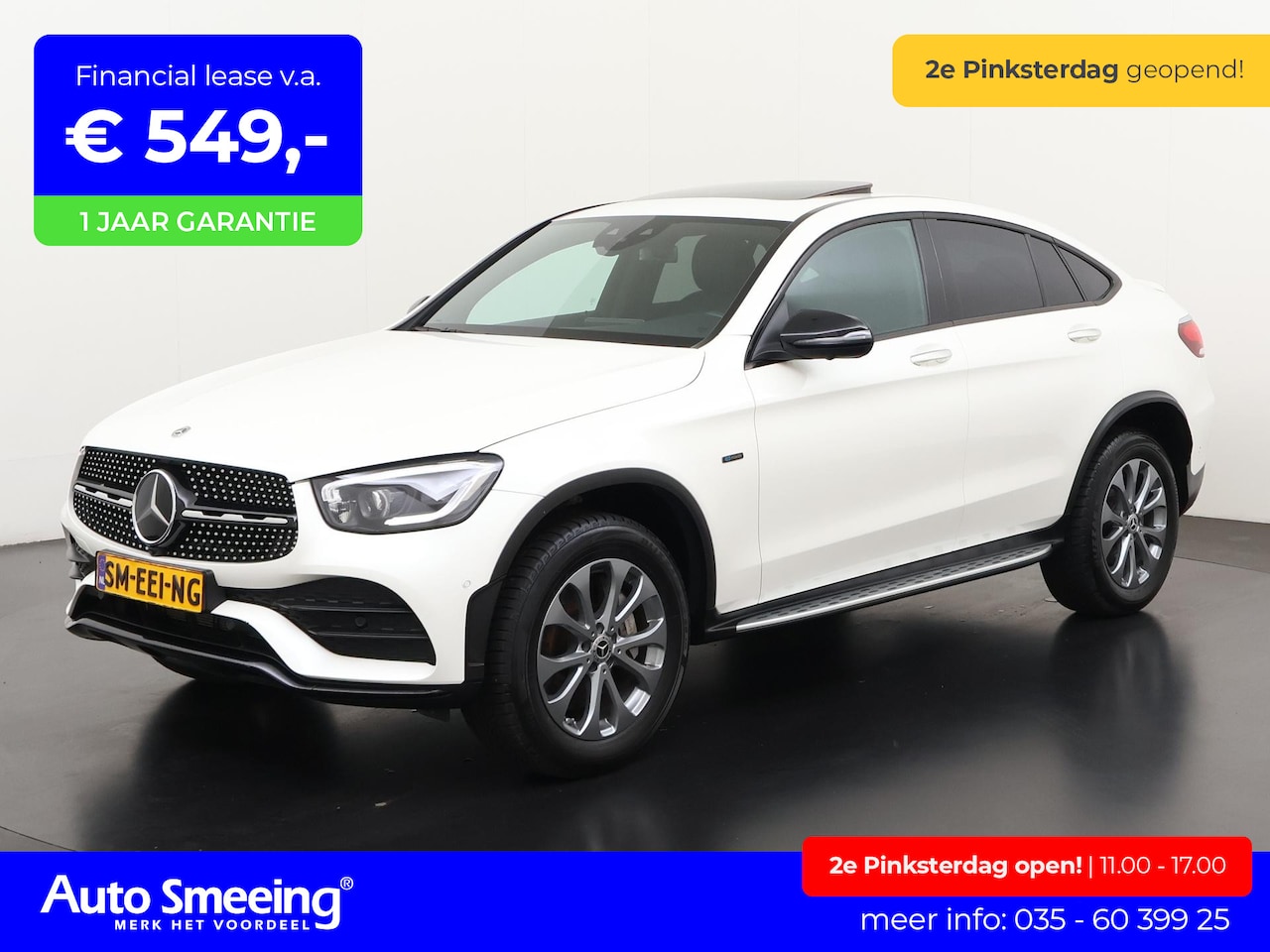Mercedes-Benz GLC-klasse Coupé - 300e 4MATIC AMG Night | Schuifdak | Trekhaak | Memory Stoel | Zondag Open! - AutoWereld.nl