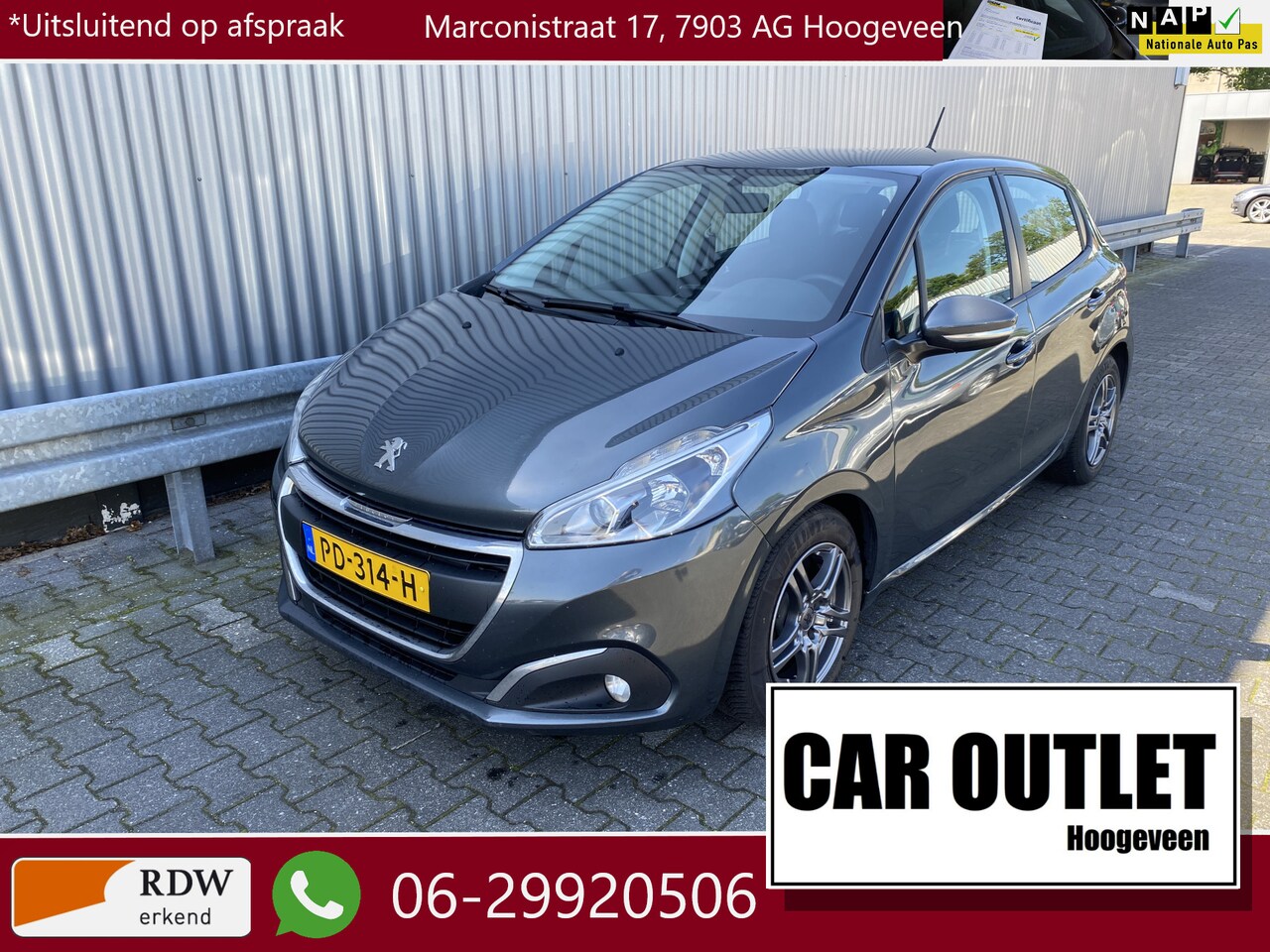 Peugeot 208 - 1.2 PureTech Blue Lion A/C, CC, CarPlay, Navi, PDC, LM, – Inruil Mogelijk – - AutoWereld.nl